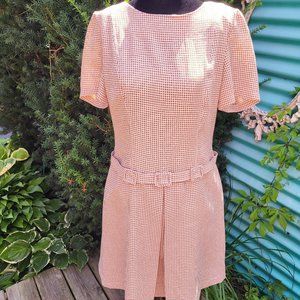 Checkered Vintage Dress (M/L)